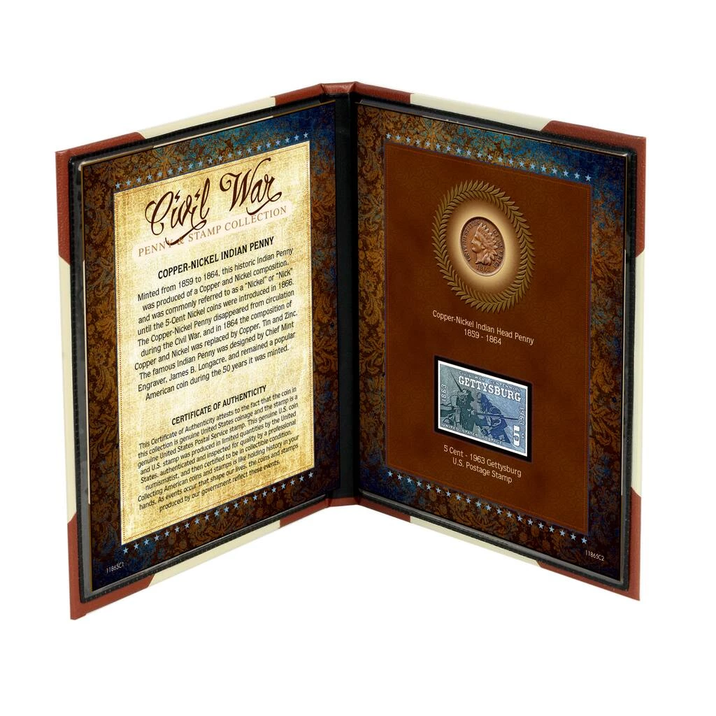 Top 10 β U.S. Civil War Penny & Stamp Collection by American Coin Treasures π 4 Top 10 β U.S. Civil War Penny & Stamp Collection by American Coin Treasures π - Image 2