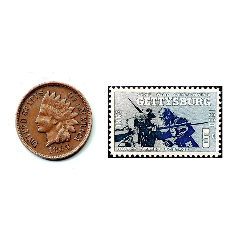 Top 10 β U.S. Civil War Penny & Stamp Collection by American Coin Treasures π 6 Top 10 β U.S. Civil War Penny & Stamp Collection by American Coin Treasures π - Image 4