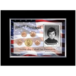 New 👏 Abraham Lincoln Future President Framed Coin Set by American Coin Treasures 😀