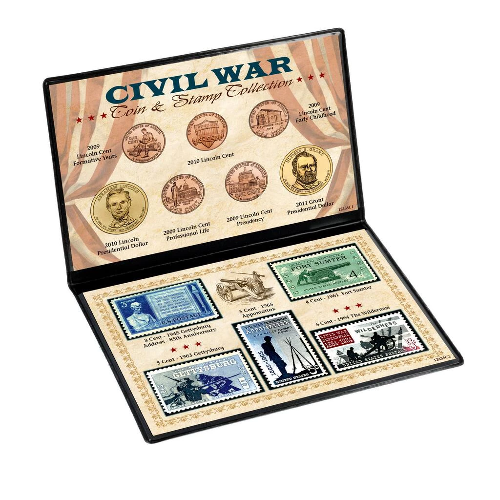 Discount 👏 Civil War Coin & Stamp Collection by American Coin Treasures 🥰 4 Discount 👏 Civil War Coin & Stamp Collection by American Coin Treasures 🥰 - Image 2