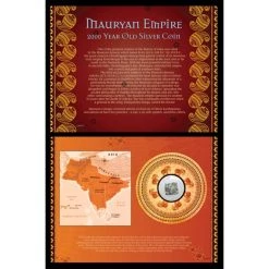 Best Sale 🤩 Mauryan Silver Coin by American Coin Treasures 🎁