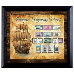 Best reviews of 🧨 Ships on Stamps in Wall Frame by American Coin Treasures 🔔