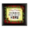 Best Pirce 🎁 Framed Vintage 🔔 Christmas Stamps by American Coin Treasures 💯