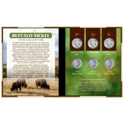 Best Pirce 😀 Buffalo Nickel Coin Set by American Coin Treasures ❤️