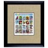 Coupon 🔔 Super Heroes 2 U.S. Stamp Sheet in 16" x 14" Wood Frame by American Coin Treasures 💯 -Ashley Productions Shop D496600S 1