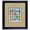 Outlet 😍 Super Heroes U.S. Stamp Sheet in 16" x 14" Wood Frame by American Coin Treasures 👏