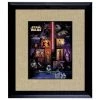 Cheap 🎁 Star Wars U.S. Stamp Sheet in 16" x 14" Wood Frame by American Coin Treasures 🎉
