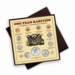 Best deal 🤩 One Year Rarities Eleven Coin Display Boxed Set by American Coin Treasures 🤩