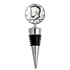 Buy 🛒 Proof JFK Half Dollar Coin Wine Stopper by American Coin Treasures ⭐