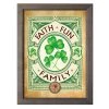 Discount 😉 Irish- Faith, Fun, Family with Irish Penny Coin in 5" x 7" Frame by American Coin Treasures 🧨 -Ashley Productions Shop D496689S 1