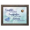 Coupon 😀 Laughter, Imagination, Dreams With Butterfly Coin in 5" x 7" Frame by American Coin Treasures 💯 -Ashley Productions Shop D496691S 1