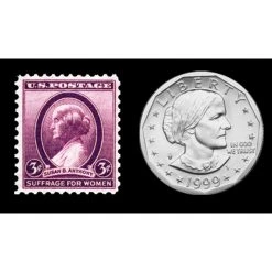 Flash Sale โ๏ธ Women's Right To Vote Susan B. Anthony Stamp and Coin Black 8" x 10" Frame by American Coin Treasures ๐ 7 Flash Sale โ๏ธ Women's Right To Vote Susan B. Anthony Stamp and Coin Black 8" x 10" Frame by American Coin Treasures ๐ -Ashley Productions Shop D496695S 3