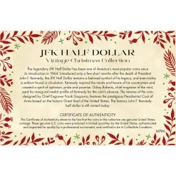 Deals ⌛ JFK Half Dollar Vintage 🎄 Christmas Coin Collection by American Coin Treasures 🧨 -Ashley Productions Shop D496709S 3
