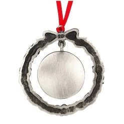 Outlet ⭐ JFK Half Dollar Wreath Ornament With Colorized Reindeer Coin by American Coin Treasures 😍 -Ashley Productions Shop D496711S 3