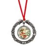 Top 10 🥰 JFK Half Dollar Wreath Ornament With Colorized Vintage Santa Coin by American Coin Treasures 🛒