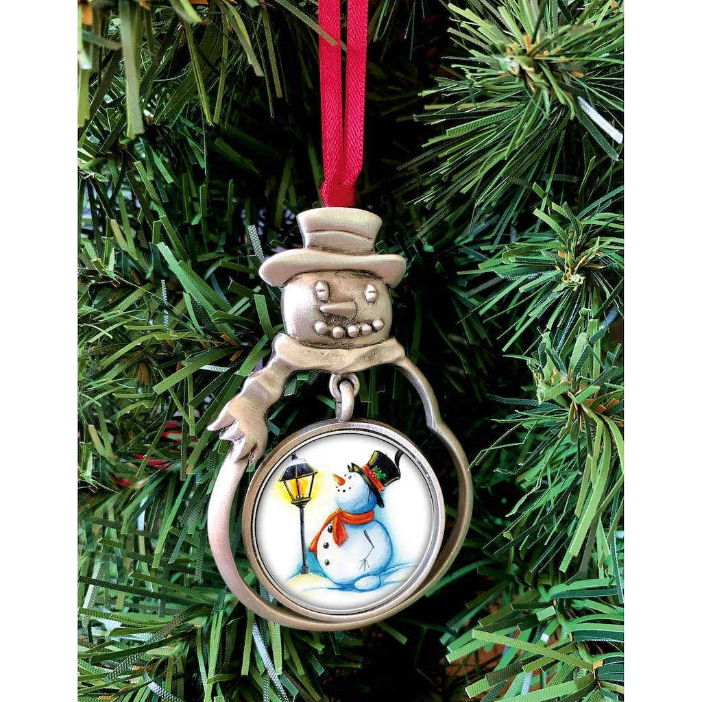 Wholesale βοΈ JFK Half Dollar Snowman Ornament With Colorized Snowman Coin by American Coin Treasures π 4 Wholesale βοΈ JFK Half Dollar Snowman Ornament With Colorized Snowman Coin by American Coin Treasures π - Image 2
