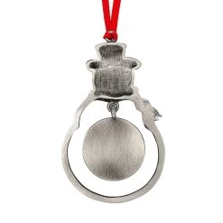 Best Pirce 👍 Snow Man Ornament With Colorized Quarter Penguin Coin by American Coin Treasures 🌟 -Ashley Productions Shop D496728S 3