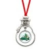 Best deal 🔥 Snow Man Ornament With Colorized Quarter Green Vintage 🎅 Christmas Truck Coin by American Coin Treasures 👍