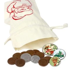 Best reviews of 🎁 Rare Coins and Colorized Vintage 🎄 Christmas Coin Collection in Santa Canvas Bag by American Coin Treasures 🧨 -Ashley Productions Shop D496731S 4
