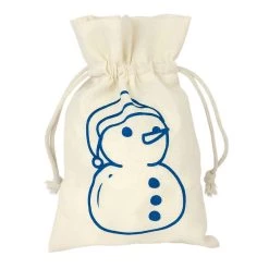 Cheap 😀 Vintage 🎄 Christmas Colorized Coins in Snowman Canvasbag by American Coin Treasures ❤️ -Ashley Productions Shop D496733S 4