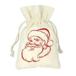 Flash Sale 🥰 Vintage 🎅 Christmas Colorized Coins in Santa Canvasbag by American Coin Treasures 🤩 -Ashley Productions Shop D496734S 4