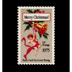 Hot Sale 😀 Holiday Magic Colorized Angels Half Dollar and Nickel Coins with Stamp in Wood Frame by American Coin Treasures 💯 -Ashley Productions Shop D496739S 3