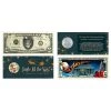 Hot Sale ❤️ Jingle All The Way Vintage Santa Colorized Coin and Currency Collection by American Coin Treasures 🎁