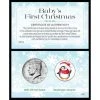 Flash Sale 🔔 Baby's First 🎄 Christmas JFK 2021 And Colorized Quarter Penguin Coin Set by American Coin Treasures 🌟 -Ashley Productions Shop D496741S 1
