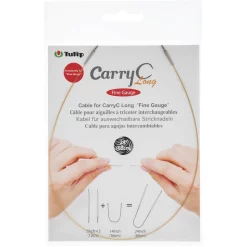 Discount 🛒 Tulip® Carry C Interchangeable Cords For Long Fine Gauge Bamboo Needle 😀