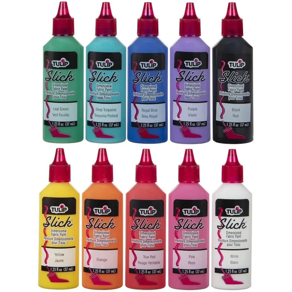 New π Tulip® Rainbow Color Collection Dimensional Fabric Paints π 4 New π Tulip® Rainbow Color Collection Dimensional Fabric Paints π - Image 2