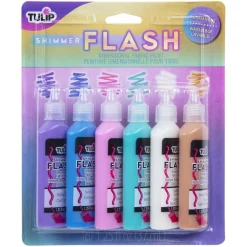 Buy 👏 Tulip® Shimmer Flash Dimensional Fabric Paints ❤️