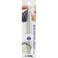 Wholesale ⌛ Tulip® 4.4" Short Bead Knitting Needles, 2ct. 🧨