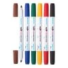 Cheap ⌛ 12 Packs: 6 ct. (72 total) Tulip® Graffiti Fabric Markers™ Rainbow ❤️ -Ashley Productions Shop MP622975 31