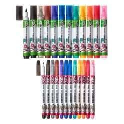 Top 10 🧨 6 Packs: 24 ct. (144 total) Tulip® Ultimate Fabric Markers Rainbow 🎁