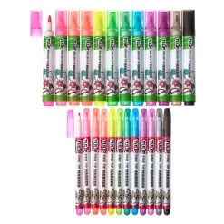 Buy ✨ 6 Packs: 24 ct. (144 total) Tulip® Ultimate Fabric Markers Neon 😍